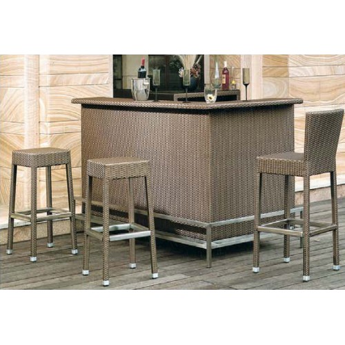 Außen-Bar Möbel Rattan 150011311004